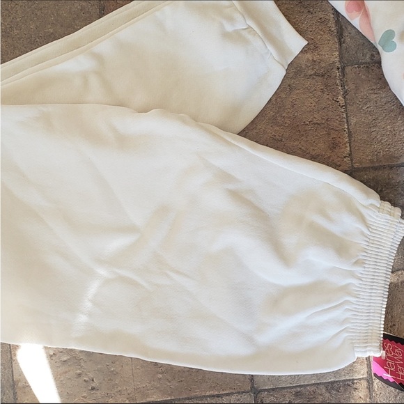 NWT set Teddy Bear heart and bows Sweatsuit Barbie pink style - Picture 7 of 14